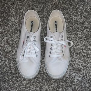 White Superga Size 41